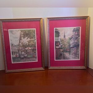 New Orleans Framed Prints Set of 2